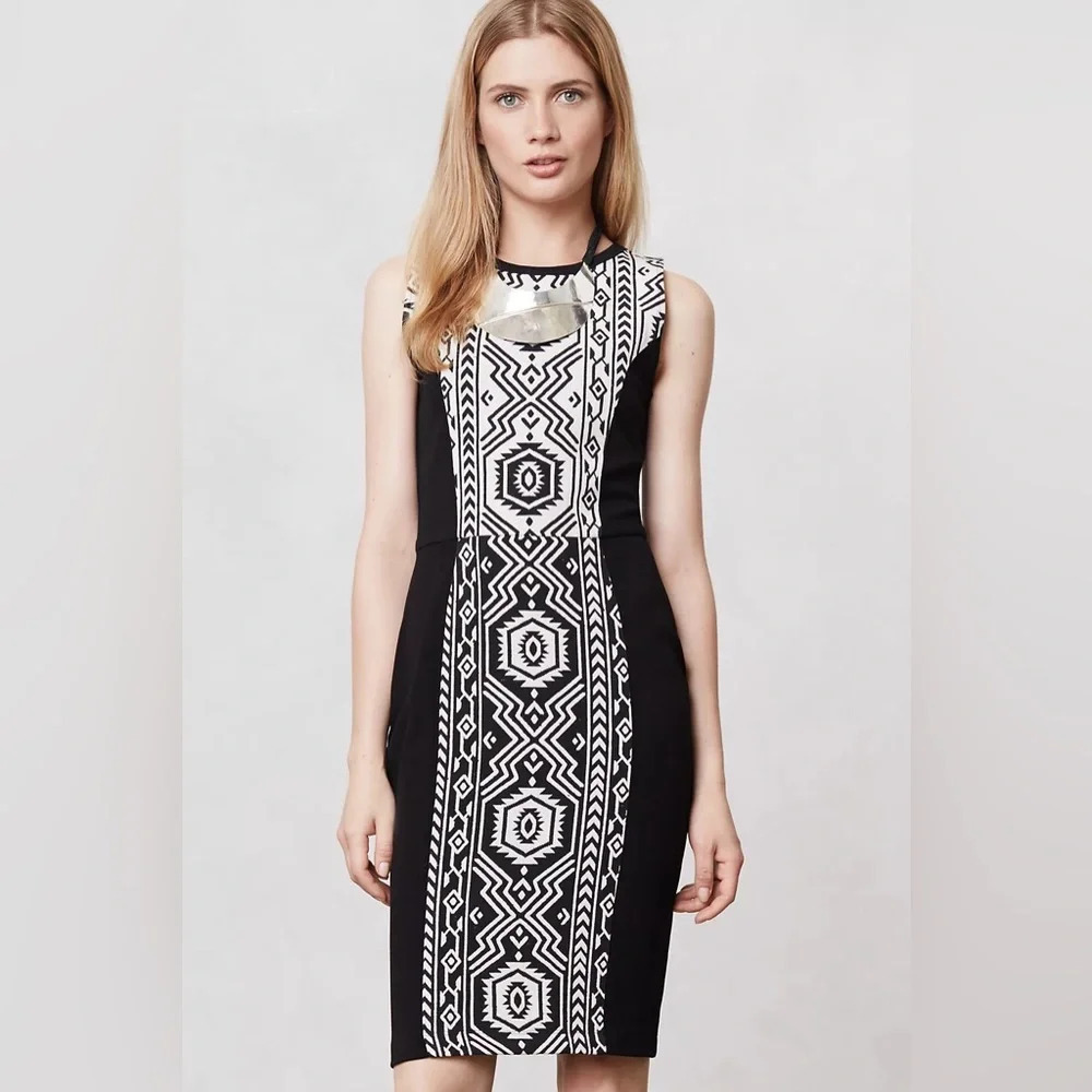 Anthropologie Porridge Alegre Pencil Dress Size 2